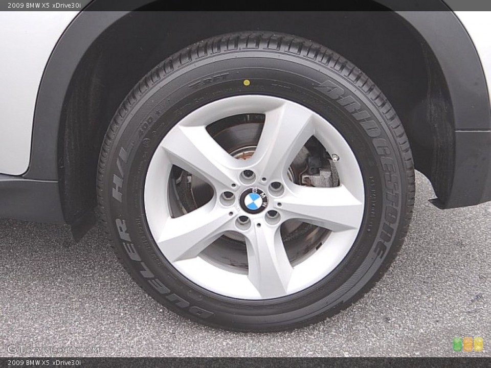 2009 BMW X5 xDrive30i Wheel and Tire Photo #75758386