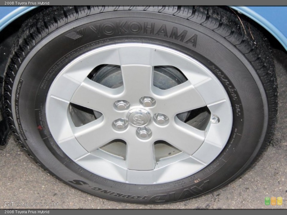 2008 Toyota Prius Hybrid Wheel and Tire Photo #75758555