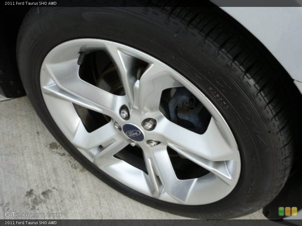 2011 Ford Taurus SHO AWD Wheel and Tire Photo #75762291