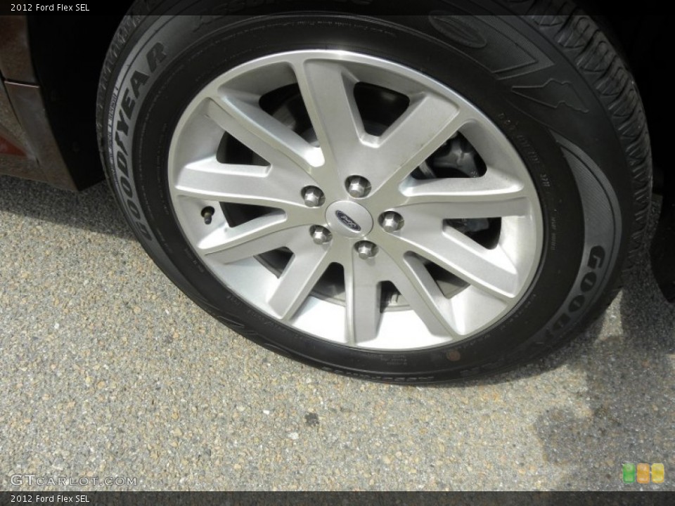 2012 Ford Flex SEL Wheel and Tire Photo #75764173