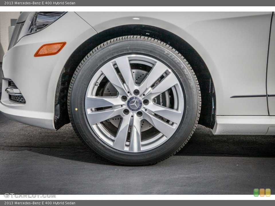 2013 Mercedes-Benz E 400 Hybrid Sedan Wheel and Tire Photo #75764818