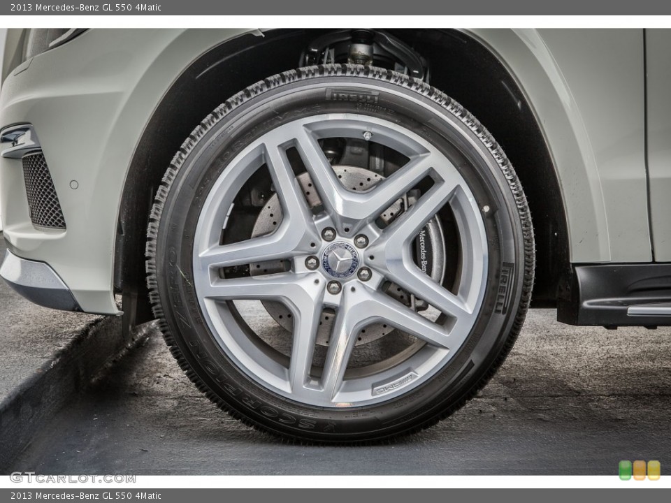 2013 Mercedes-Benz GL 550 4Matic Wheel and Tire Photo #75765734