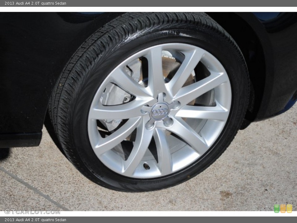 2013 Audi A4 2.0T quattro Sedan Wheel and Tire Photo #75765761