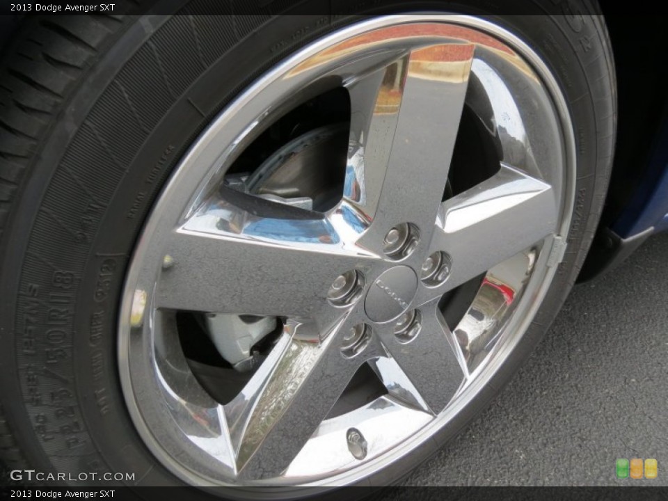2013 Dodge Avenger SXT Wheel and Tire Photo #75765806