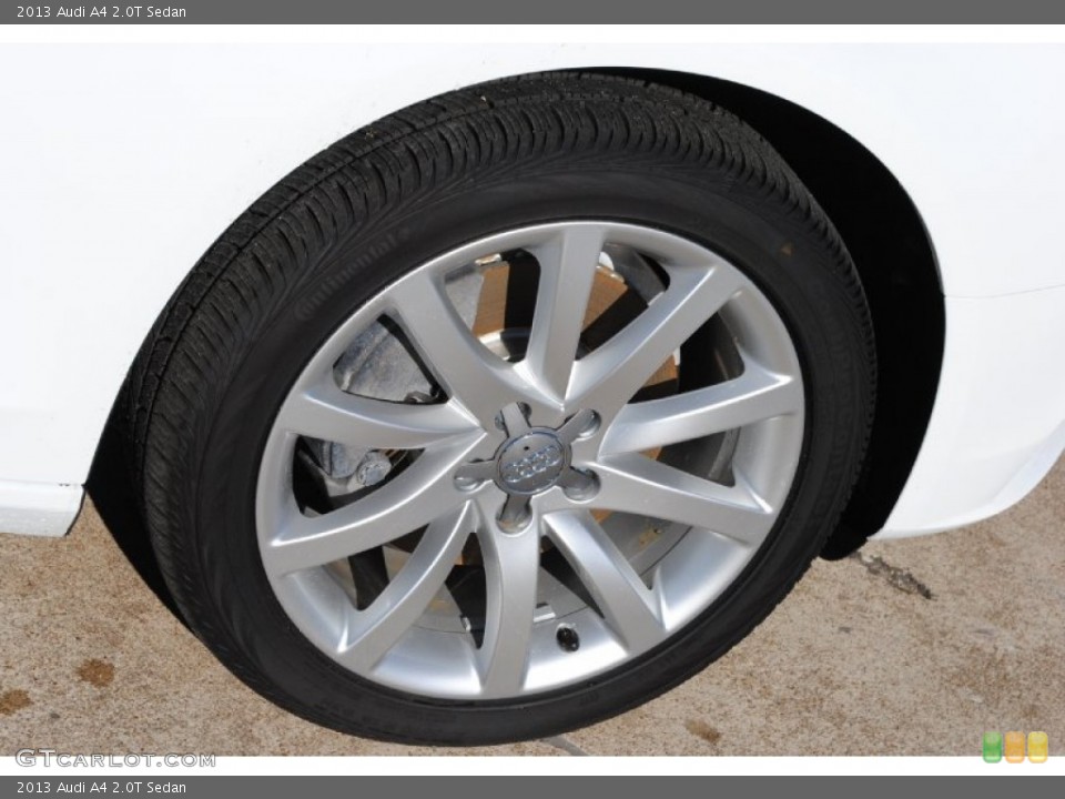 2013 Audi A4 2.0T Sedan Wheel and Tire Photo #75766288