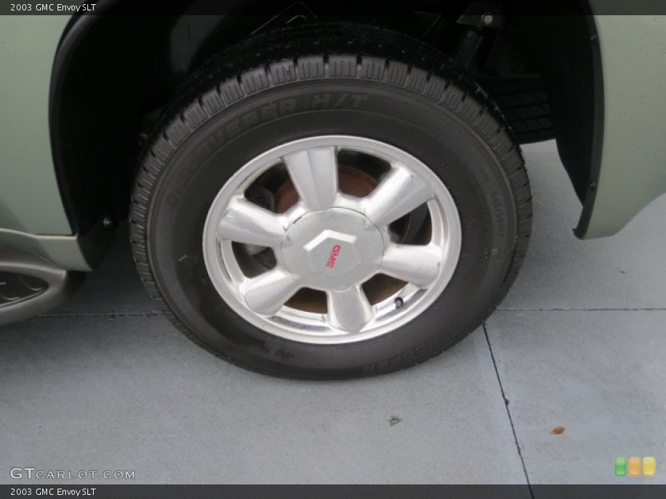 2003 GMC Envoy SLT Wheel and Tire Photo #75775466