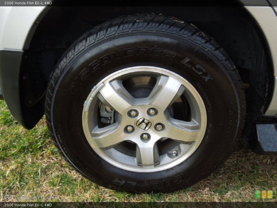 2006 Honda Pilot EX-L 4WD Wheel and Tire Photo #75776355
