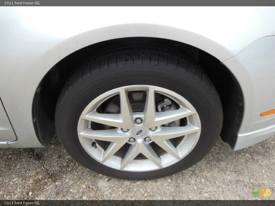 2011 Ford Fusion SEL Wheel and Tire Photo #75777884