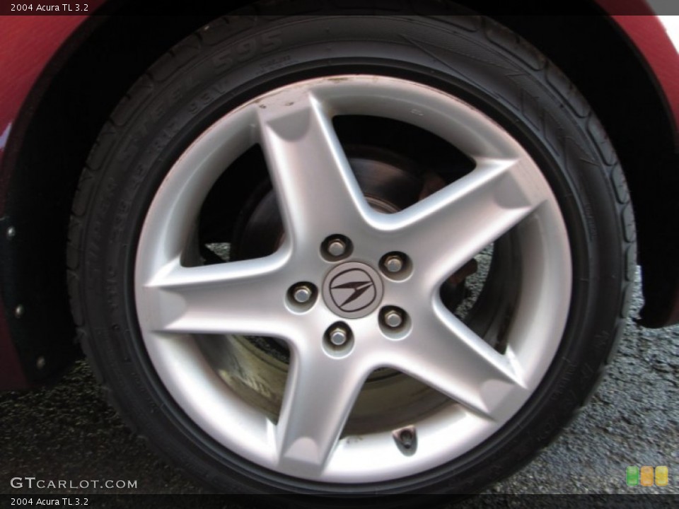 2004 Acura TL 3.2 Wheel and Tire Photo #75782282