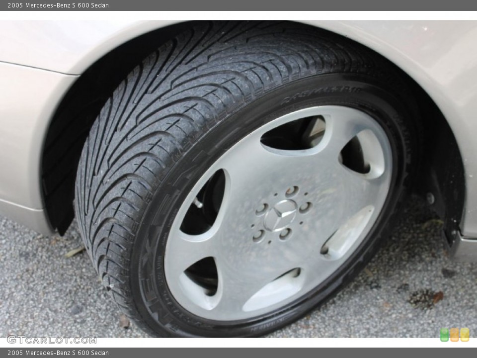 2005 Mercedes-Benz S 600 Sedan Wheel and Tire Photo #75782936