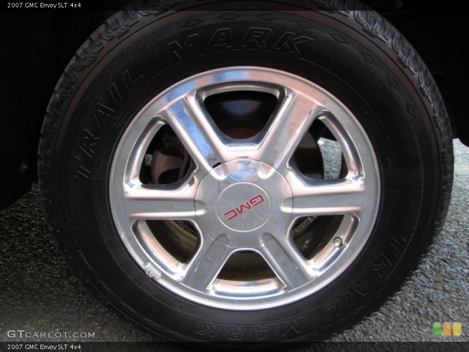 2007 GMC Envoy SLT 4x4 Wheel and Tire Photo #75783290