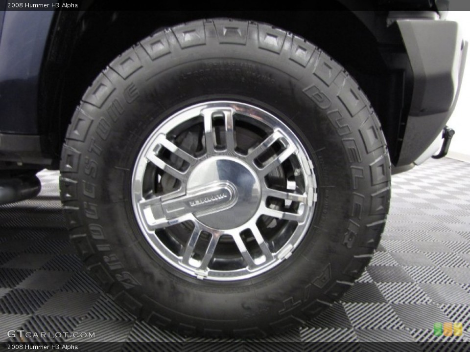 2008 Hummer H3 Alpha Wheel and Tire Photo #75784331