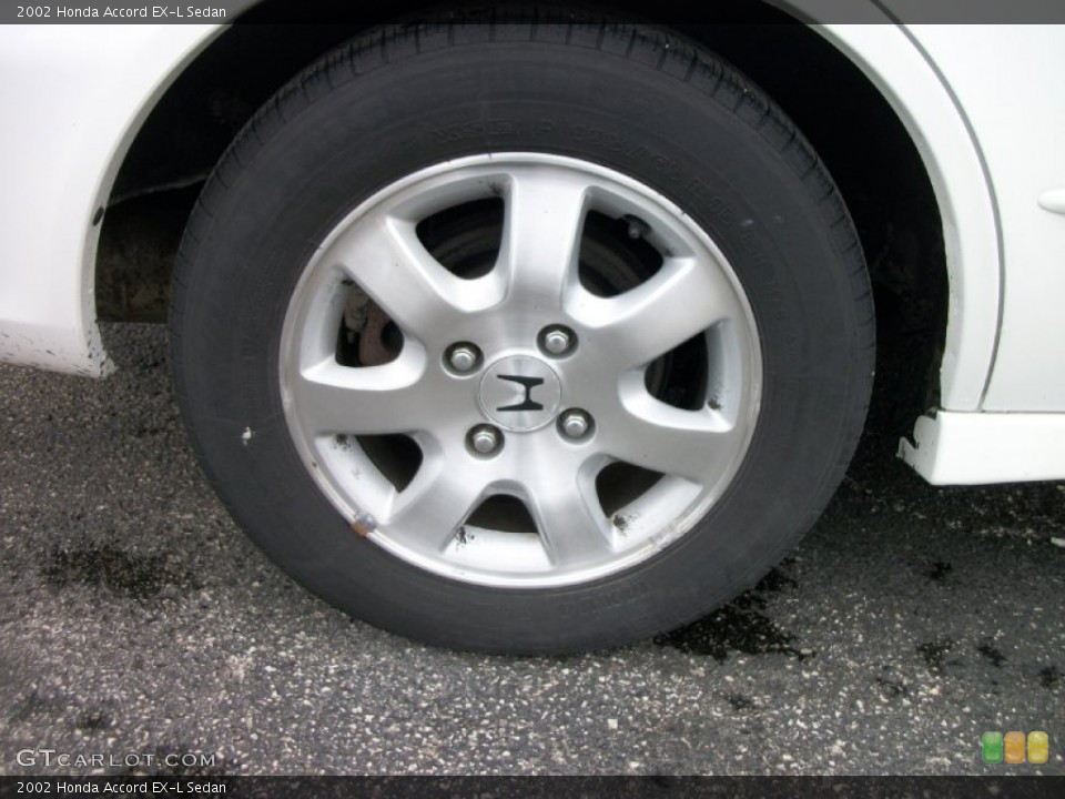 2002 Honda Accord EX-L Sedan Wheel and Tire Photo #75788953