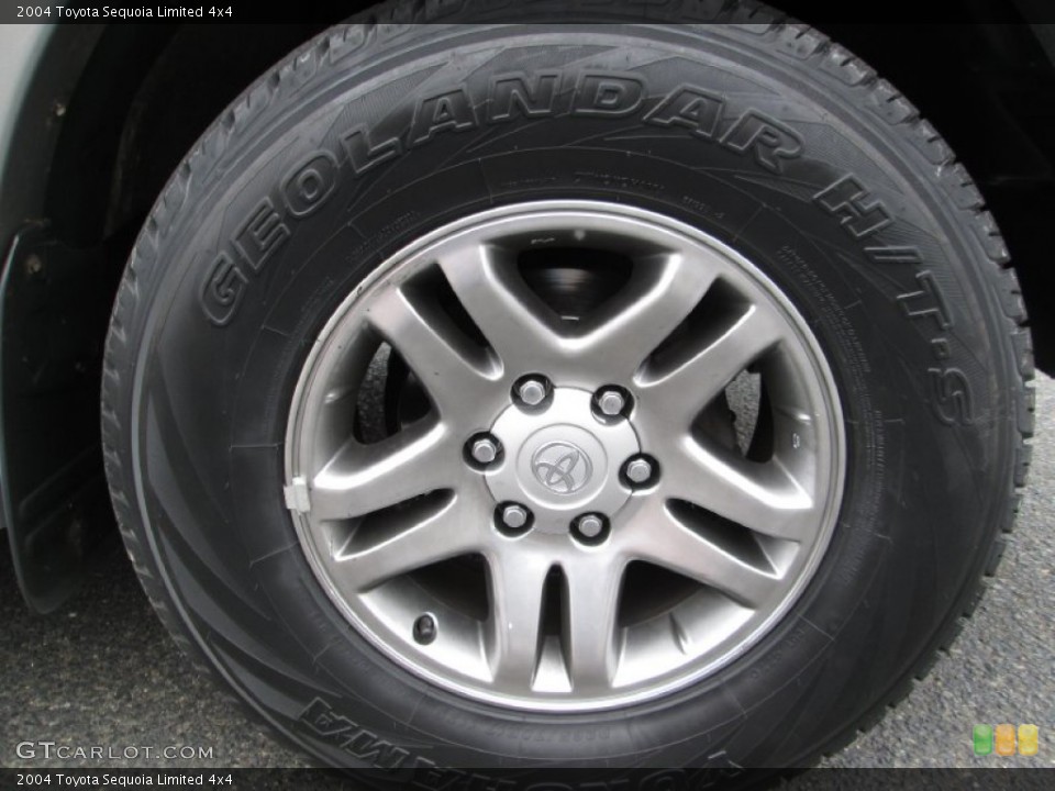 2004 Toyota Sequoia Limited 4x4 Wheel and Tire Photo #75791998