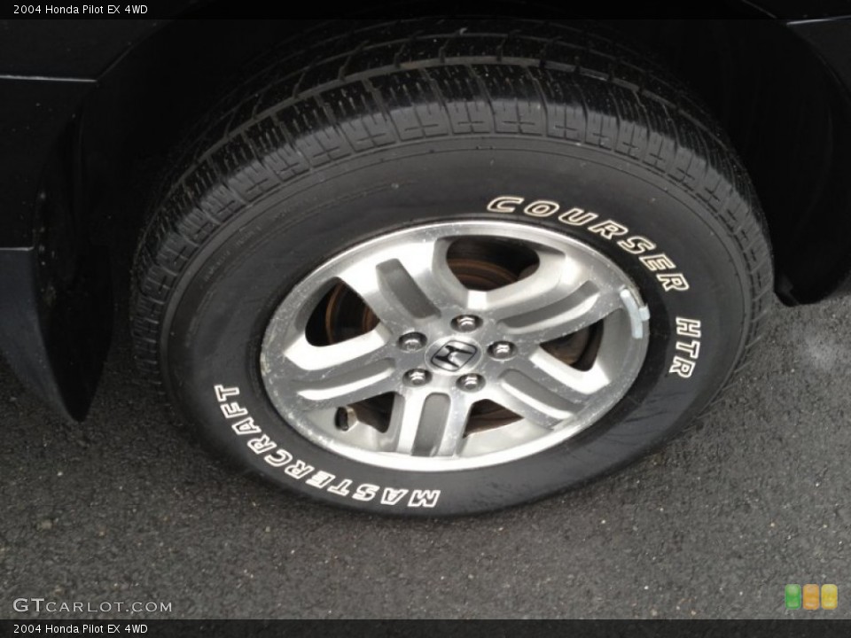 2004 Honda Pilot EX 4WD Wheel and Tire Photo #75796682