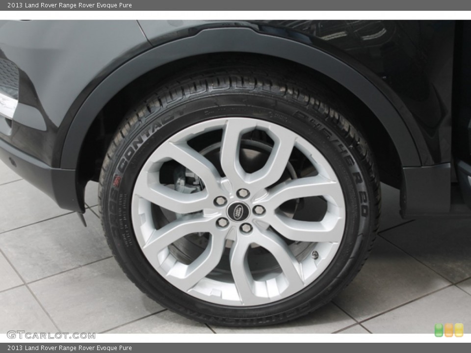 2013 Land Rover Range Rover Evoque Pure Wheel and Tire Photo #75799439