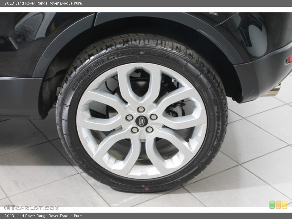 2013 Land Rover Range Rover Evoque Pure Wheel and Tire Photo #75799525
