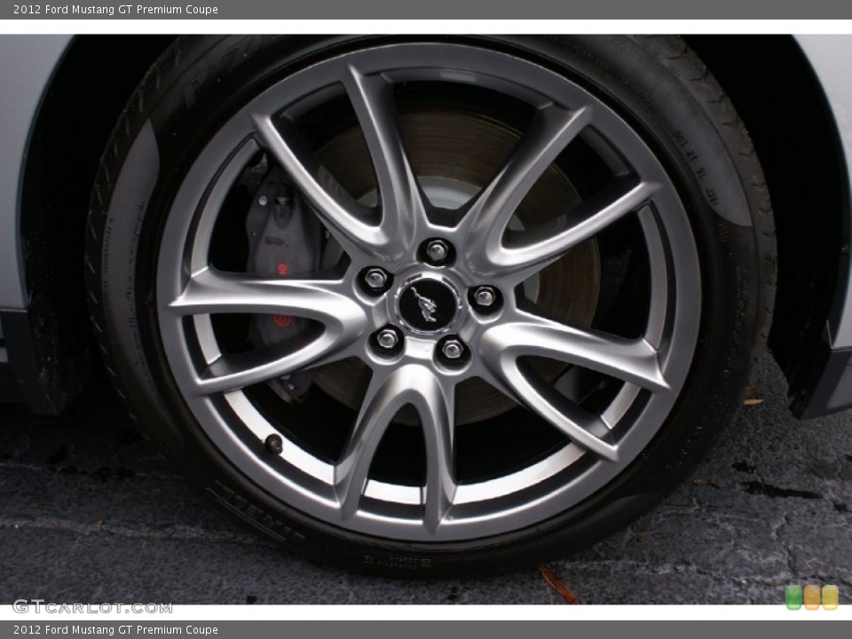 2012 Ford Mustang GT Premium Coupe Wheel and Tire Photo #75800836