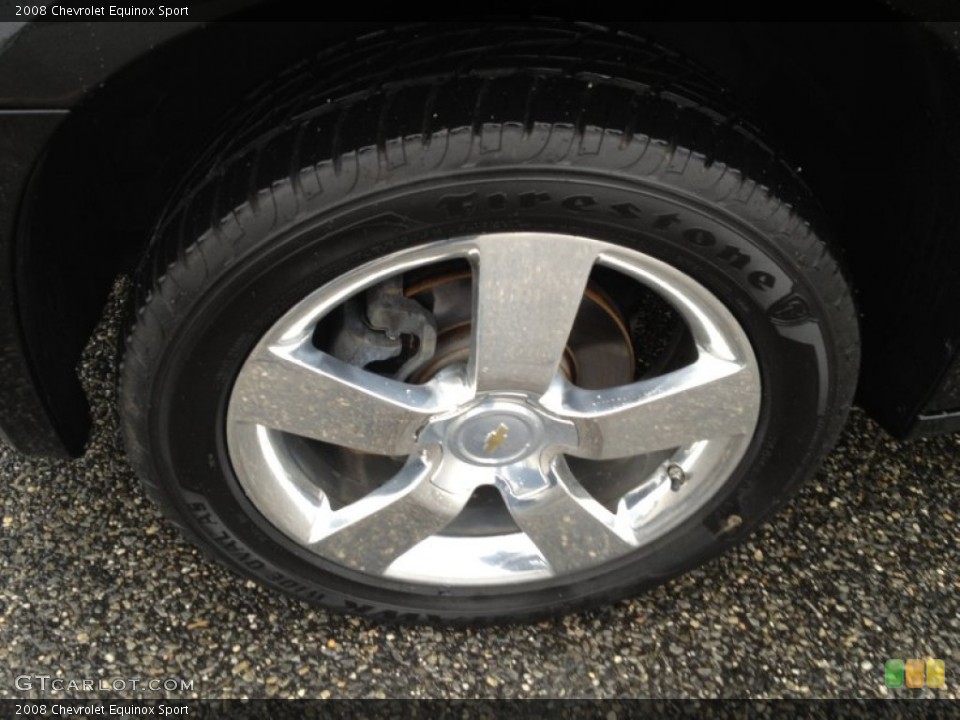 2008 Chevrolet Equinox Sport Wheel and Tire Photo #75803857