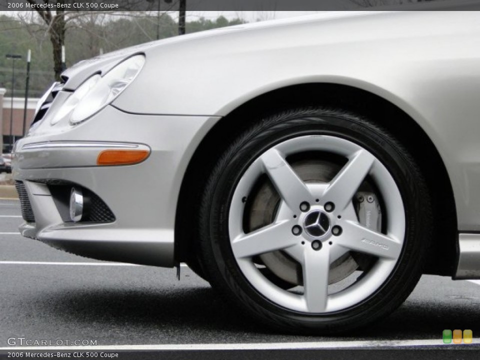 2006 Mercedes-Benz CLK 500 Coupe Wheel and Tire Photo #75808432