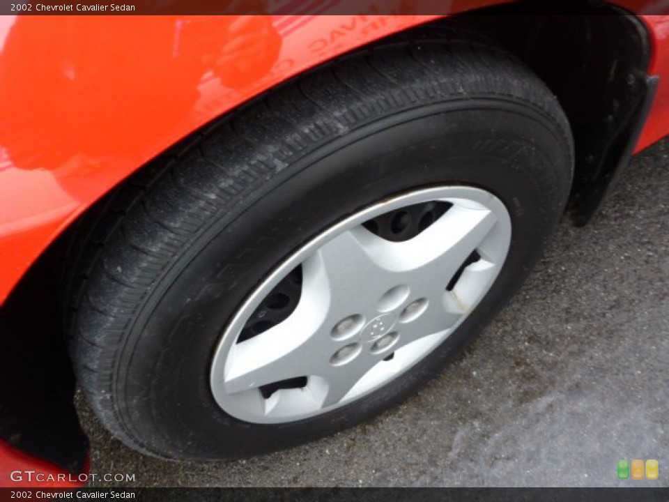 2002 Chevrolet Cavalier Sedan Wheel and Tire Photo #75812224