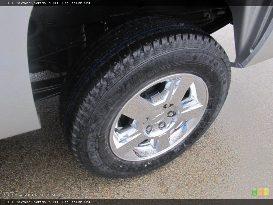 2013 Chevrolet Silverado 1500 LT Regular Cab 4x4 Wheel and Tire Photo #75814171