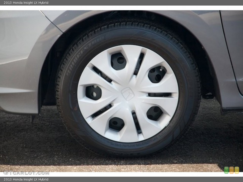 2013 Honda Insight LX Hybrid Wheel and Tire Photo #75814516