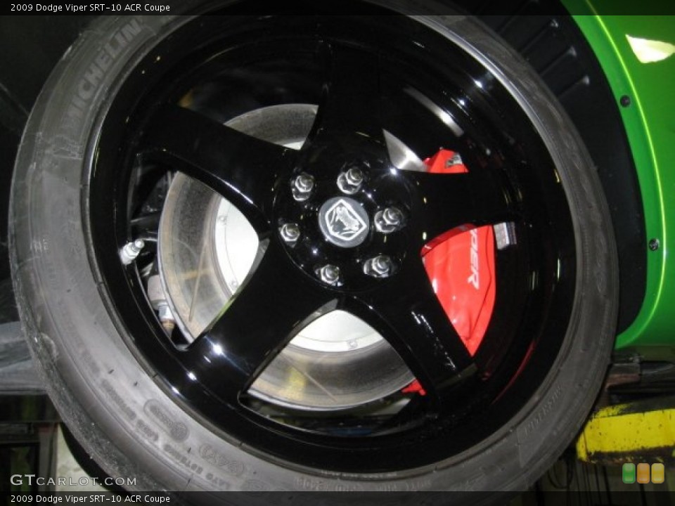 2009 Dodge Viper SRT-10 ACR Coupe Wheel and Tire Photo #75818835