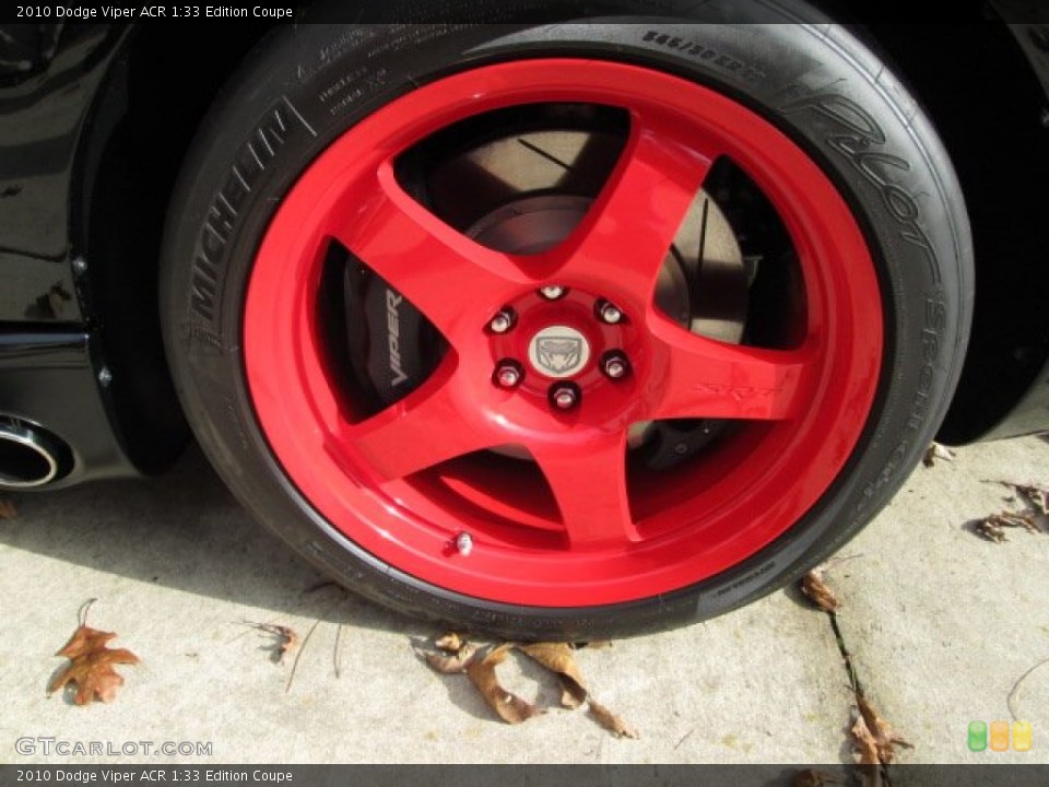 2010 Dodge Viper ACR 1:33 Edition Coupe Wheel and Tire Photo #75820669