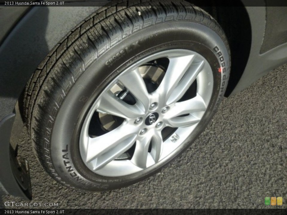 2013 Hyundai Santa Fe Sport 2.0T Wheel and Tire Photo #75831040