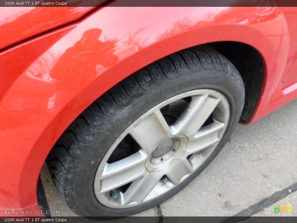 2006 Audi TT 1.8T quattro Coupe Wheel and Tire Photo #75833212