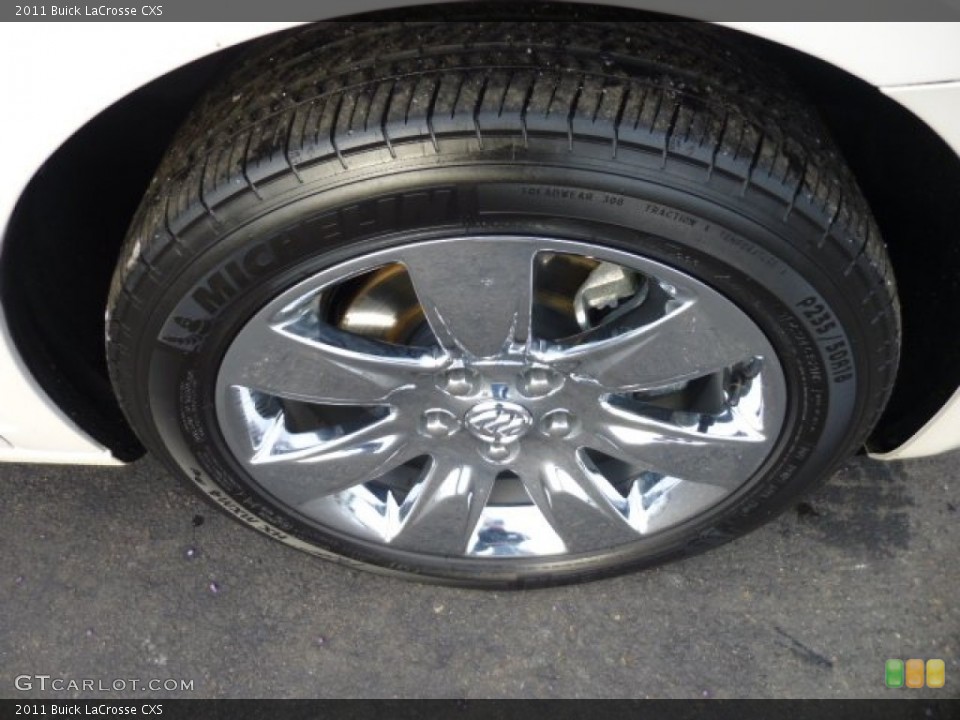 2011 Buick LaCrosse CXS Wheel and Tire Photo #75834886
