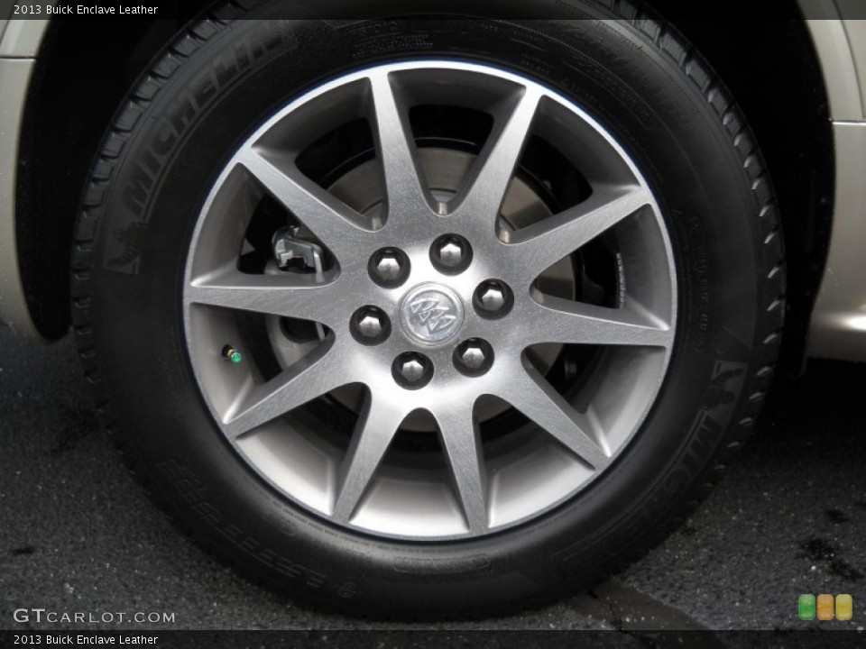 2013 Buick Enclave Leather Wheel and Tire Photo #75840519