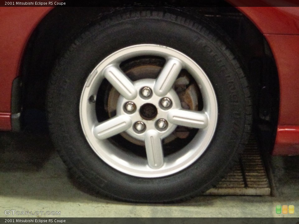 2001 Mitsubishi Eclipse RS Coupe Wheel and Tire Photo #75841184