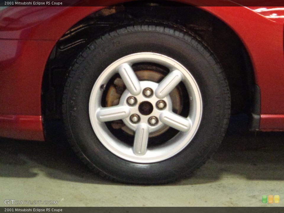 2001 Mitsubishi Eclipse RS Coupe Wheel and Tire Photo #75841221