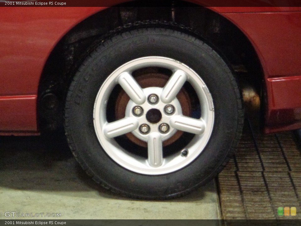 2001 Mitsubishi Eclipse RS Coupe Wheel and Tire Photo #75841246