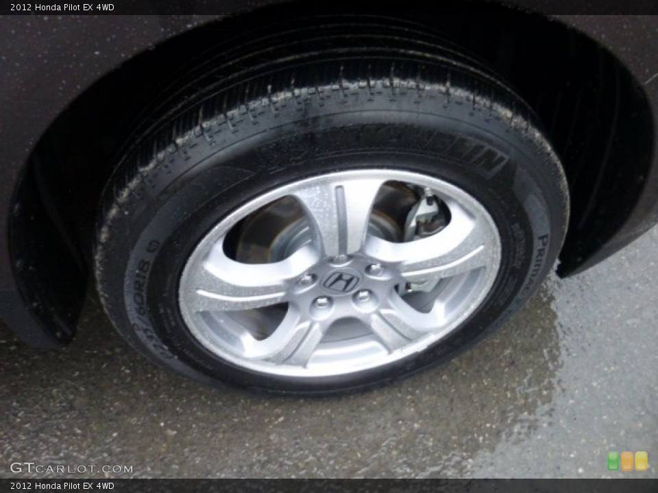 2012 Honda Pilot EX 4WD Wheel and Tire Photo #75844087