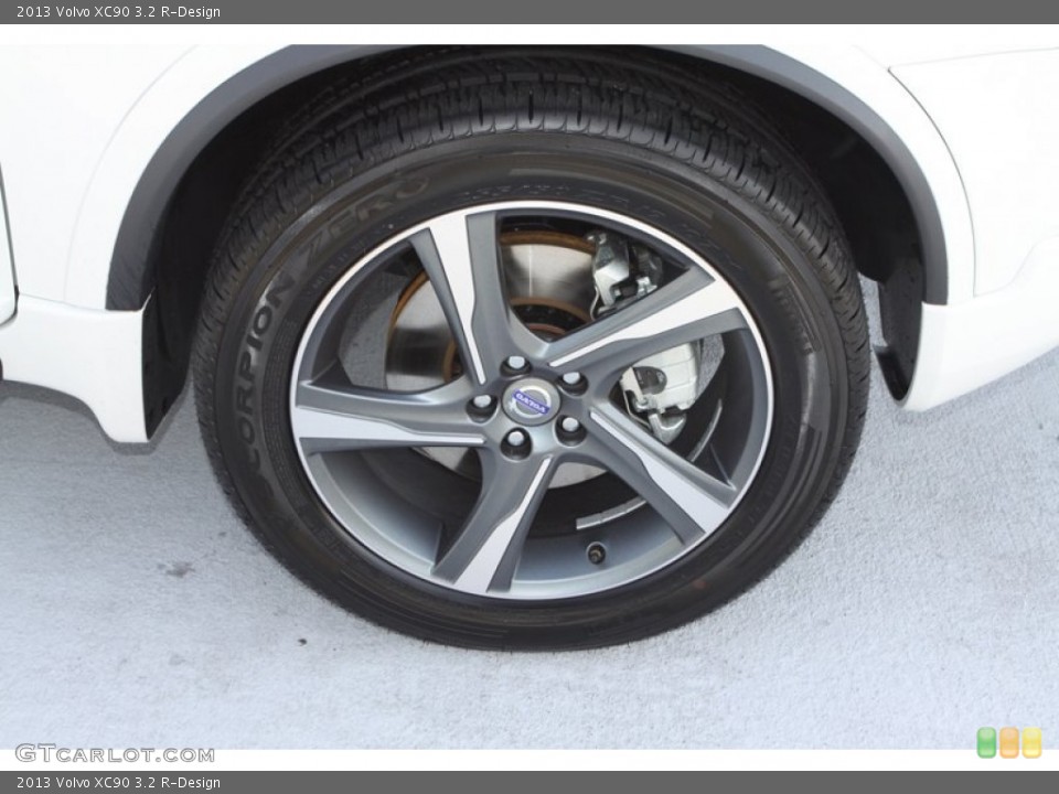2013 Volvo XC90 3.2 R-Design Wheel and Tire Photo #75848374