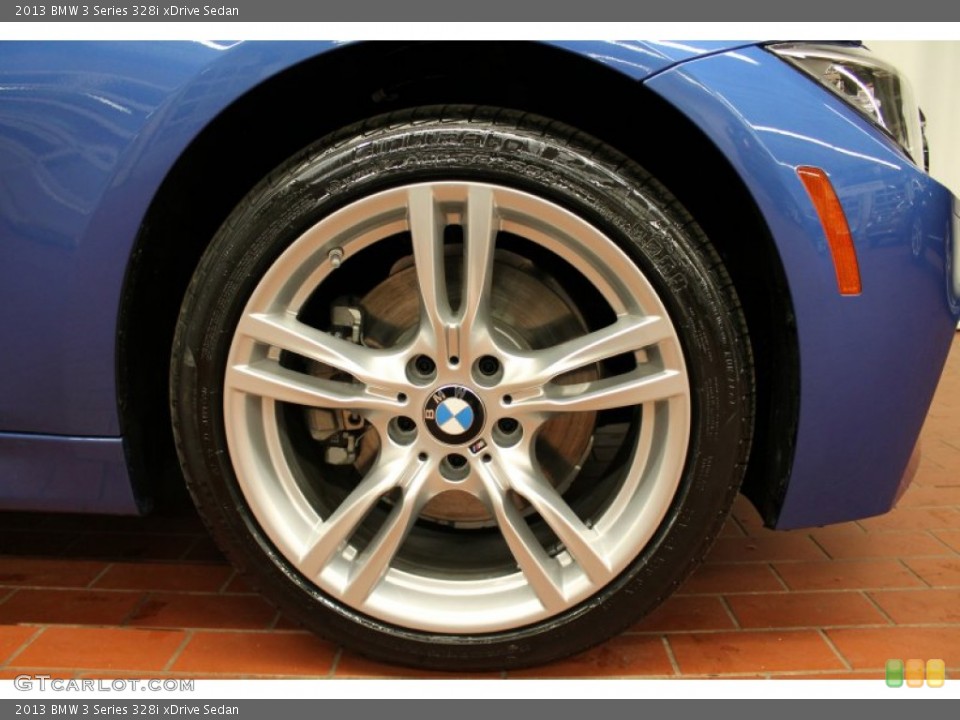 2013 BMW 3 Series 328i xDrive Sedan Wheel and Tire Photo #75849208