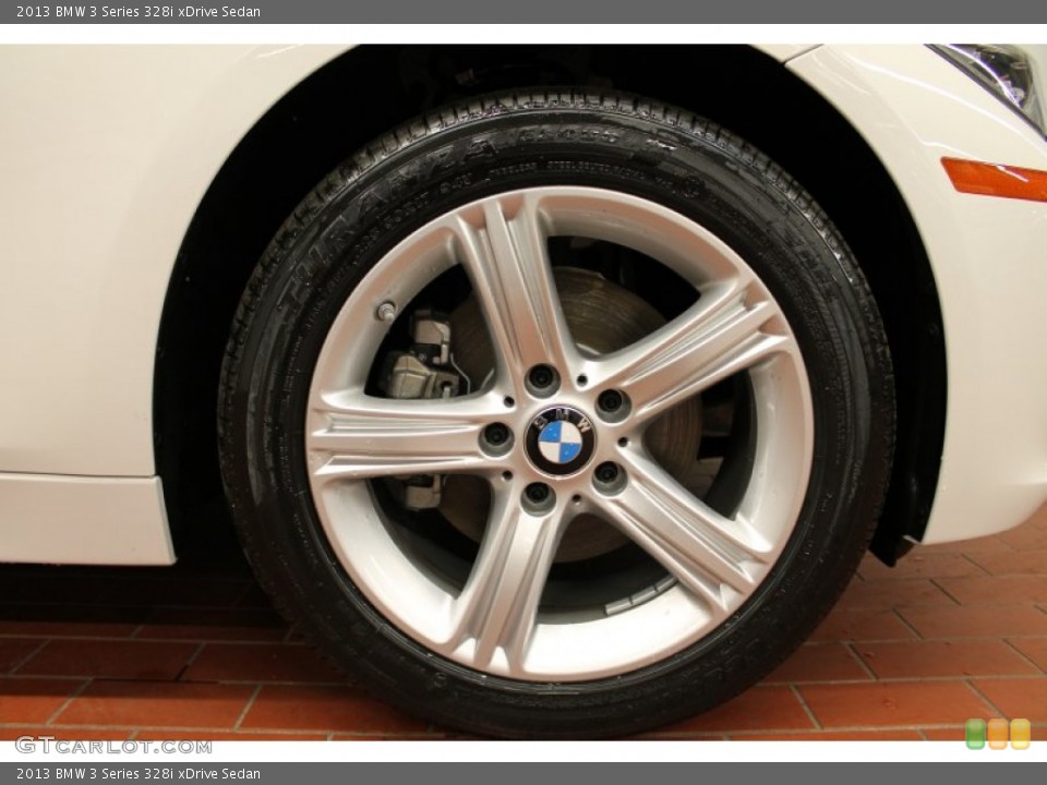 2013 BMW 3 Series 328i xDrive Sedan Wheel and Tire Photo #75849532