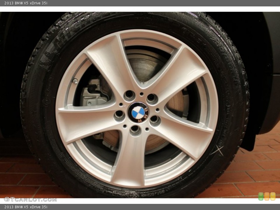 2013 BMW X5 xDrive 35i Wheel and Tire Photo #75849810