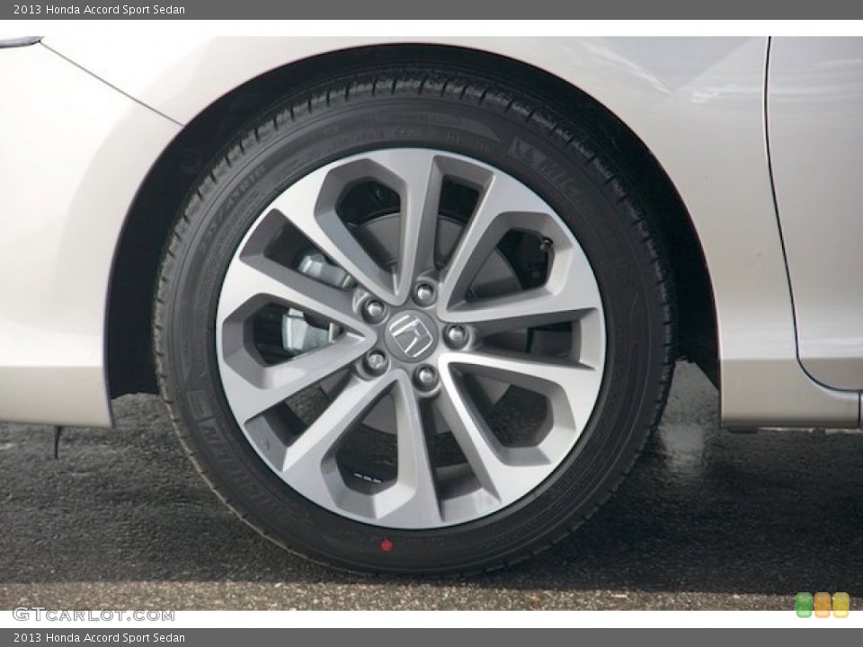 2013 Honda Accord Sport Sedan Wheel and Tire Photo #75850159