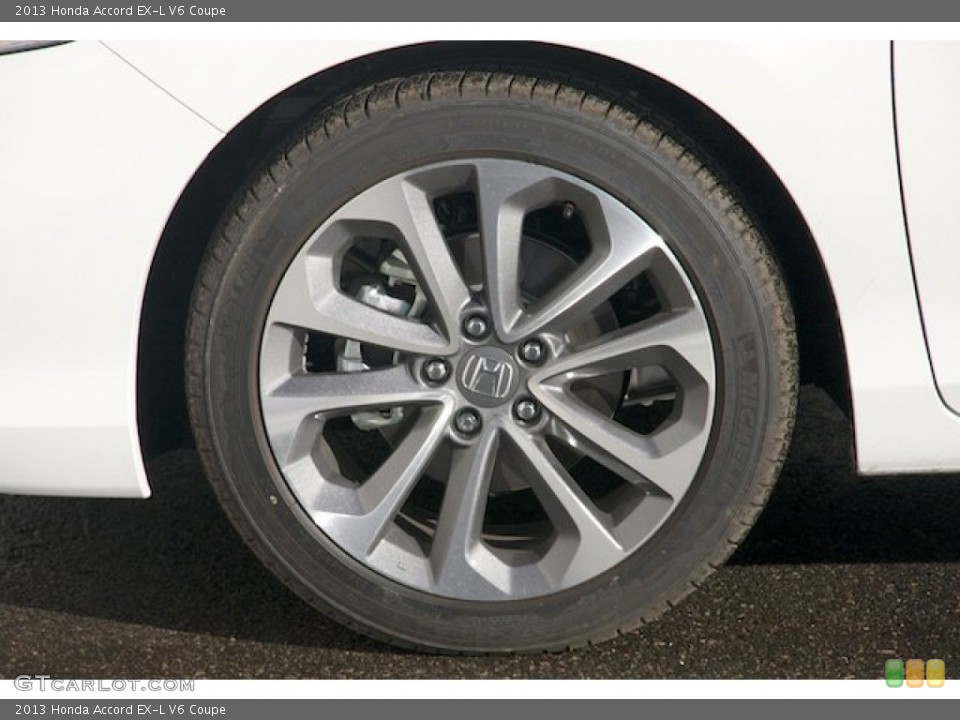 2013 Honda Accord EX-L V6 Coupe Wheel and Tire Photo #75851851