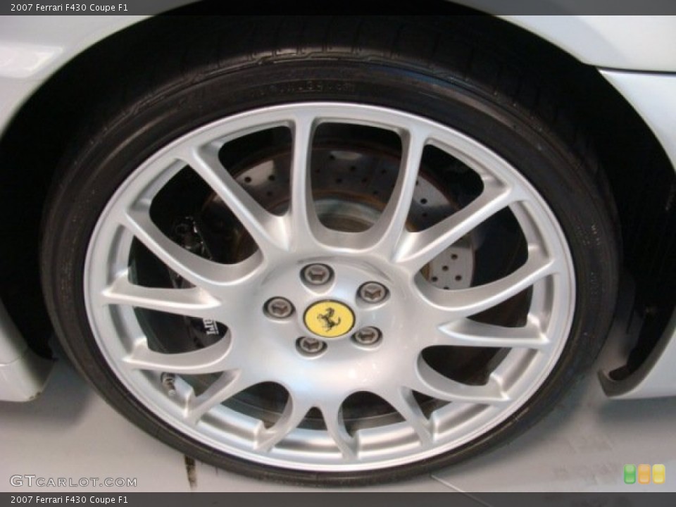 2007 Ferrari F430 Coupe F1 Wheel and Tire Photo #75855226