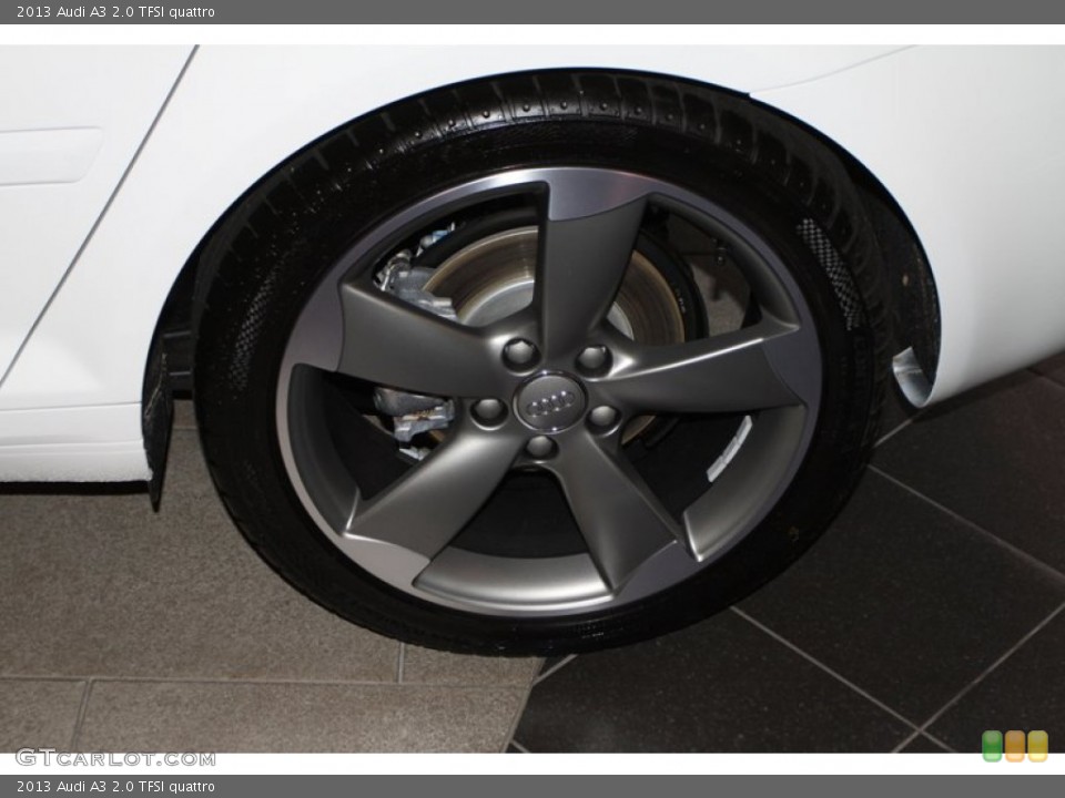 2013 Audi A3 2.0 TFSI quattro Wheel and Tire Photo #75856230