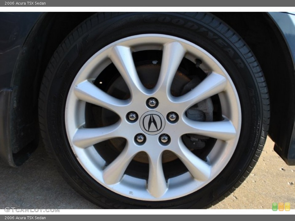 2006 Acura TSX Sedan Wheel and Tire Photo #75859270