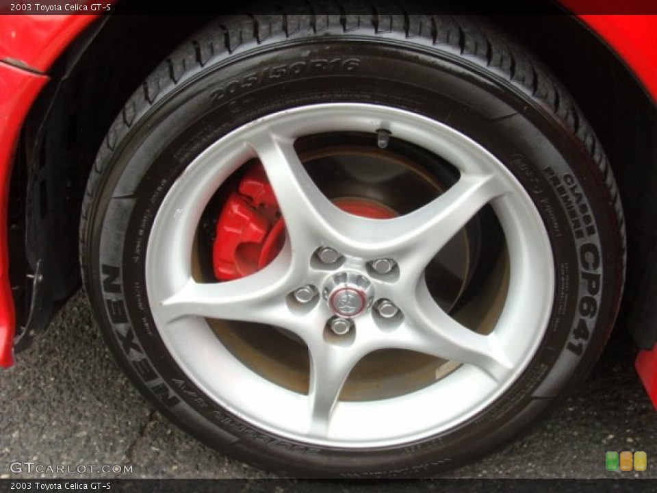 2003 Toyota Celica GT-S Wheel and Tire Photo #75860323