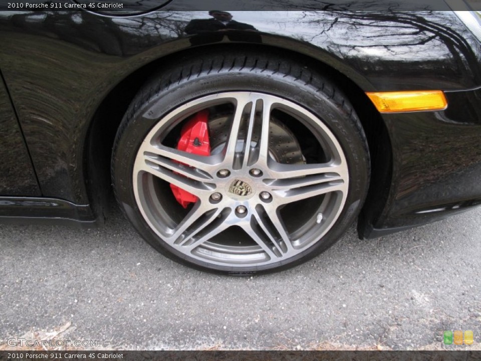 2010 Porsche 911 Carrera 4S Cabriolet Wheel and Tire Photo #75860746