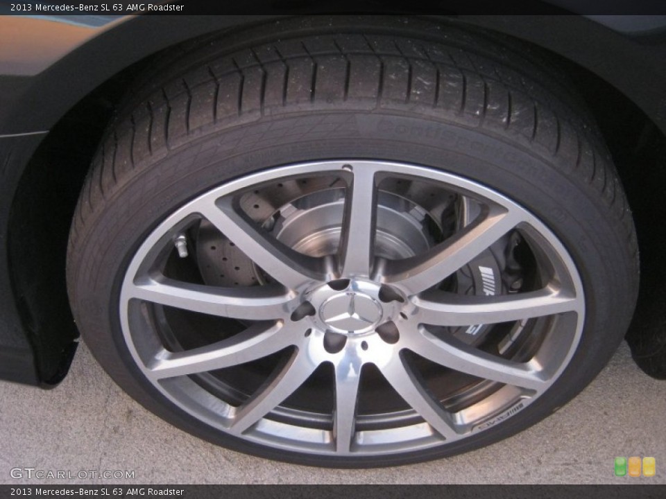 2013 Mercedes-Benz SL 63 AMG Roadster Wheel and Tire Photo #75869881