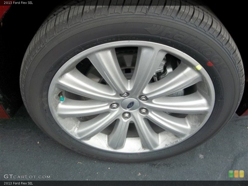 2013 Ford Flex SEL Wheel and Tire Photo #75871769